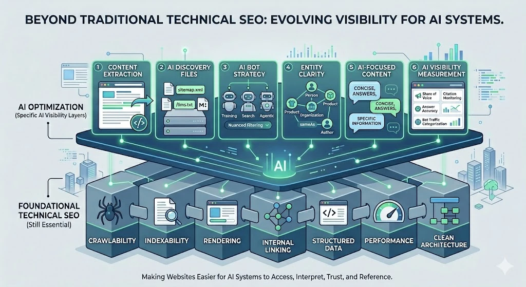 Beyond traditional technical seo: evolving visibility for ai systems