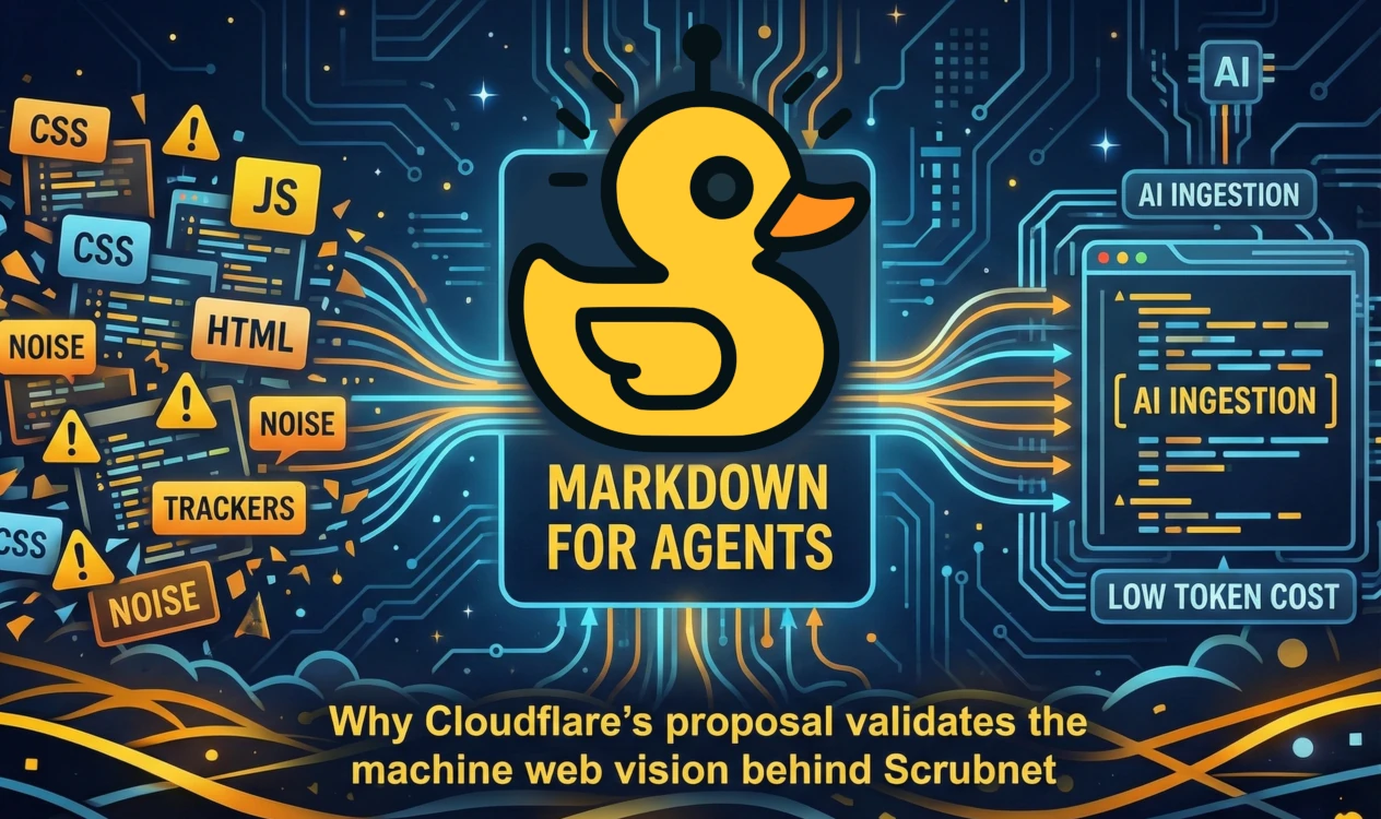 Scrubber duck simnplifying content for crawlers